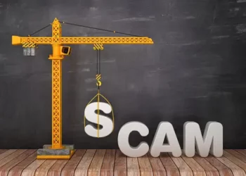 A crane symbolizing the collective effort against online scams, accompanied by the word scam.