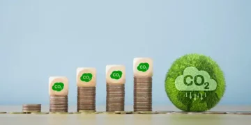 Graph showing rising CO2 emissions alongside increasing costs. American environmental policy impact. - Supply Chain News