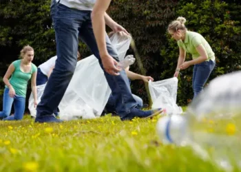 Volunteers collect trash, addressing environmental challenges and human rights. - Supply Chain News