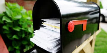 Full mailbox overflowing with mail. USPS holiday surcharges waived. - Supply Chain News
