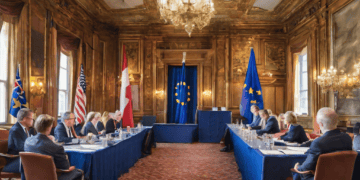 EU and US delegates at the 4th TTC Ministerial meeting in Luleå, Sweden. Transatlantic partnership. - Supply Chain News