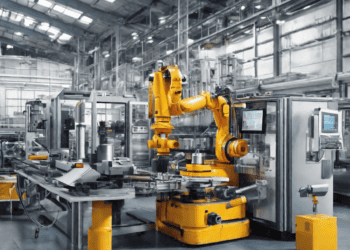 Automated robotic arm on a modern assembly line, showcasing Industry 4.0 manufacturing technology. - Supply Chain News