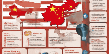A poster analyzing China's WTO membership and its relationship with the United States.