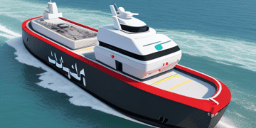 Modern unmanned cargo vessel designed through UAE-Israel collaboration. - Supply Chain News