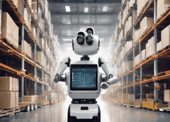 AI robot in warehouse, showcasing automated supply chain planning. - Supply Chain News