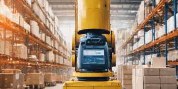 AI-powered robot in warehouse, automating supply chain processes. - Supply Chain News