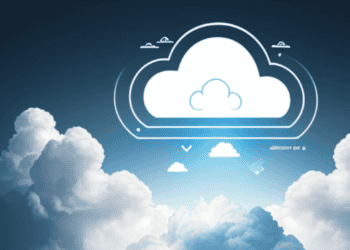 Daniel Zhang, the CEO of Alibaba, envisions a cloud drawing on a serene blue sky.