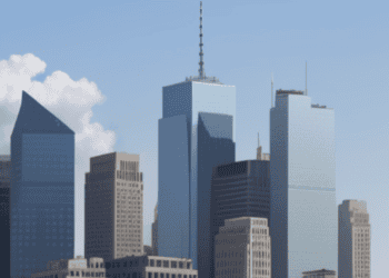 New York City skyline with skyscrapers, reflecting strong US financial markets. - Supply Chain News