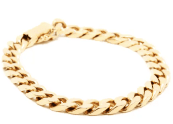14k gold curb chain bracelet. A luxurious investment piece. - Supply Chain News