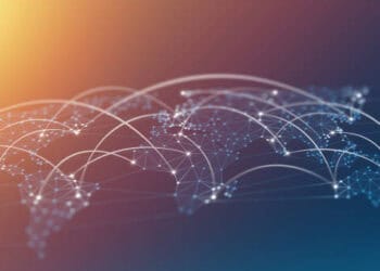 Global network connections illustrating strengthened ties between China and Russia following Prime Minister Mishustin's visit. - Supply Chain News