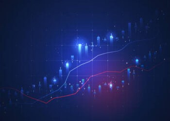 Abstract graph showing upward trend in Canada-US business synergy via cross-border M&A activity in 2023. - Supply Chain News