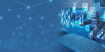 Data analysis on laptop, showing charts and graphs related to international security and US-China relations in 2020. - Supply Chain News