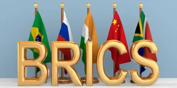 President Xi Jinping at the BRICS Summit in South Africa.