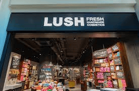 A Lush store.