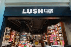 A Lush store.