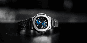 Stainless steel Patek Philippe Nautilus replica watch with blue dial. - Supply Chain News