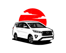 White Toyota Innova SUV against a red sun. - Supply Chain News