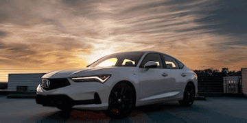 2023 Acura Integra: Affordable luxury car at sunset. - Supply Chain News