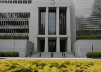 The hong kong stock exchange building in hong kong is an important hub for global growth and faces economic challenges.