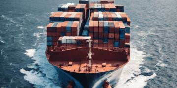 Container ship at sea, facing challenges in ocean shipping and impacting global supply chains. - Supply Chain News