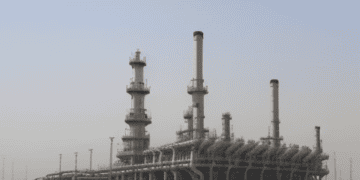 Kuwait's Al-Zour Refinery, a large oil refinery in the desert, faced completion delays due to technical issues.