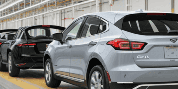 The 2020 Ford Escape is being built in a factory in Canada.