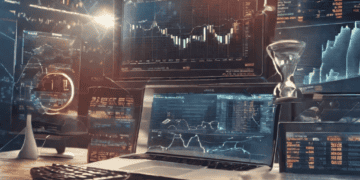 Stock market data displayed on multiple screens, showcasing technological innovations in trading. - Supply Chain News