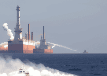 Oil tanker and support vessels in the Red Sea, following a reported incident impacting oil prices. - Supply Chain News