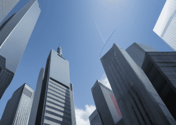 Skyscrapers in a city reaching a 33-Year High due to a Weak Yen, as reported by Nikkei.