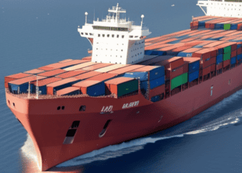 Large container ship sailing on the Red Sea, facing industry challenges. - Supply Chain News