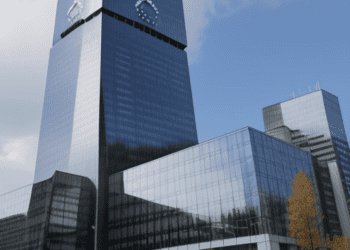 European Central Bank headquarters building in Frankfurt. - Supply Chain News