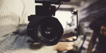 Close-up of a professional video camera, possibly used in Vice Media's news production. - Supply Chain News