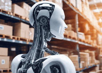 AI robot in warehouse, showcasing automation in supply chain management for 2024. - Supply Chain News