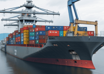 Container ship docked at port, illustrating EU supply chain challenges. - Supply Chain News