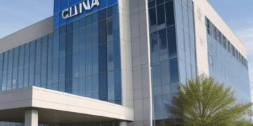 Cigna's new headquarters in Sacramento, California.