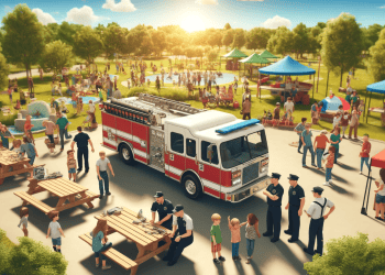 Mustang Fire Department Hosts Autism Community Risk Reduction Day