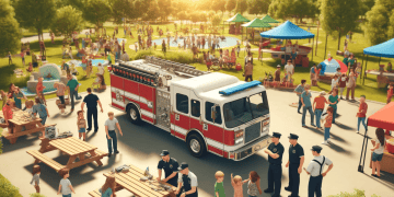 Mustang Fire Department Hosts Autism Community Risk Reduction Day