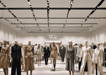Zara store interior with mannequins displaying fall/winter clothing. Inditex supply chain transparency. - Supply Chain News