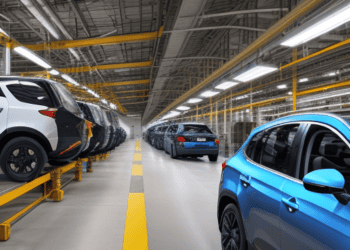 Auto assembly line showcasing efficient vehicle production and supply chain resilience. - Supply Chain News