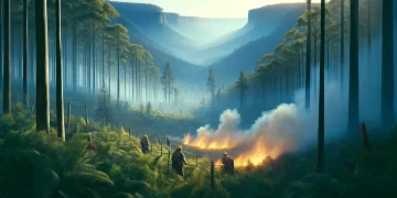 Blue Mountains National Park Conducts Major Fire Risk Mitigation Burn