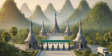 Tensions Temporarily Halt Passage Through Three Pagodas Pass