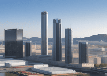 Modern Malaga & Leeds skyline showcasing new supply chain facilities. Global expansion. - Supply Chain News