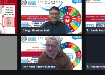 Shreekant Patil Highlights Sustainable Education Strategies at Global SDG 4 Webinar