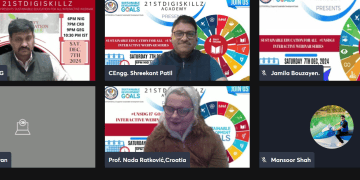 Shreekant Patil Highlights Sustainable Education Strategies at Global SDG 4 Webinar