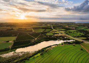 Agricultural Land Near River Confluences May Help Mitigate Flood Risks, Study Suggests