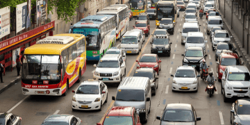 DOTr Helpers Support Commuters at EDSA Busway Nepa Q-Mart Station