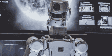 Advanced humanoid robot, Fedor, showcasing future automation technology. AUTOROBOT 2025. - Supply Chain News