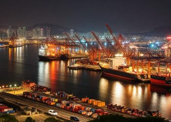 South Korea’s Export-Import Cargo Volume Declines 5.7% in First Quarter of 2025