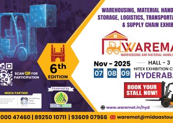 WAREMAT 2025 – Warehousing, Material Handling & Supply Chain Expo (Hyderabad)