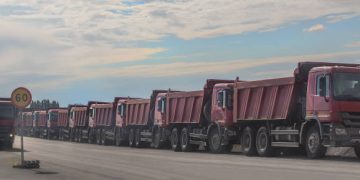 Trump imposing new 25% large truck tariff starting Nov. 1